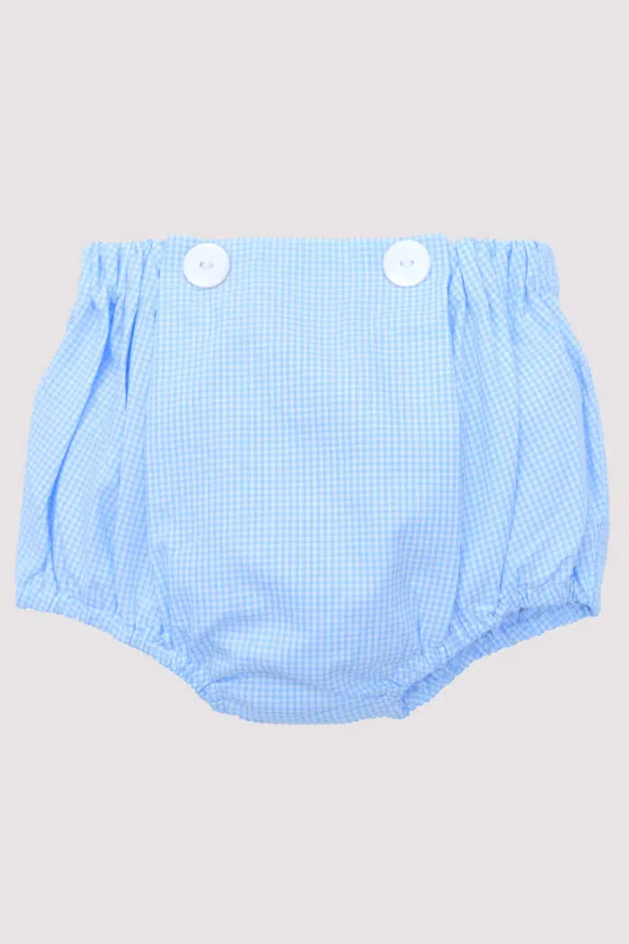 Light Blue Gingham Bloomers