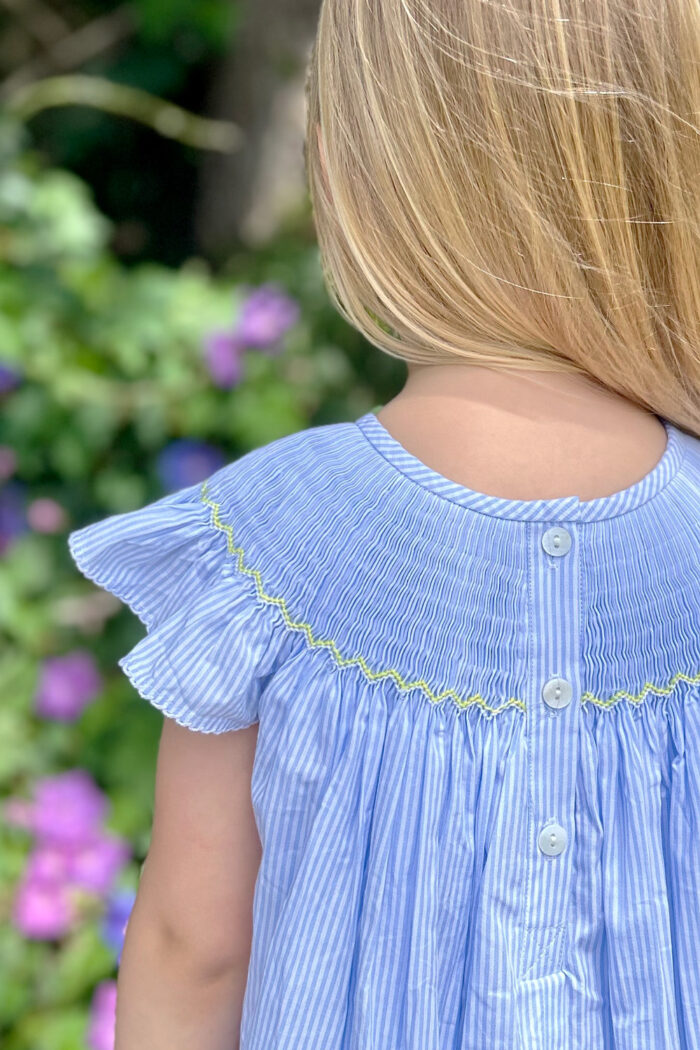 Daisy Hand Smocked Bishop Dress