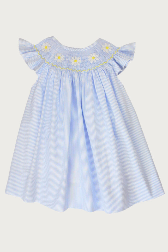 Daisy Hand Smocked Bishop Dress