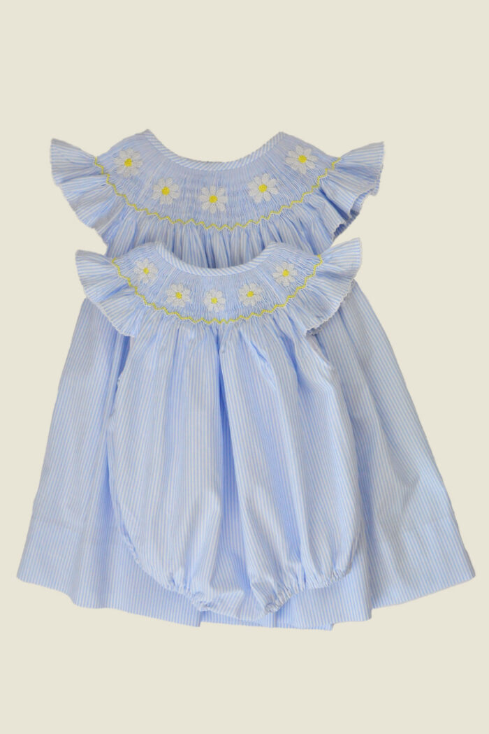 Daisy Hand Smocked Set